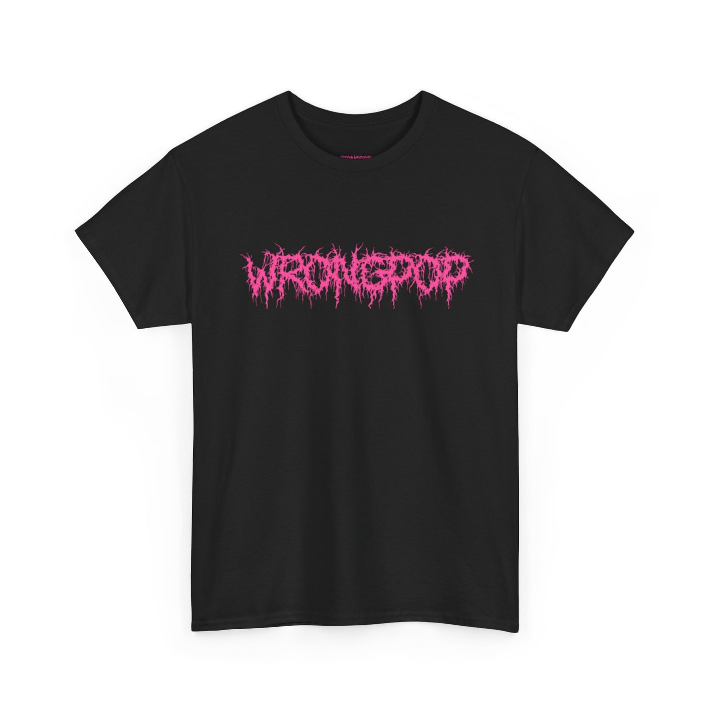 pink logo tee
